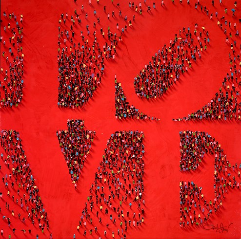 Everyone by Craig Alan - Mixed Media on Board